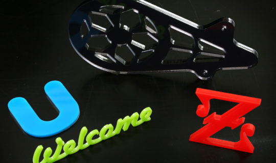 Řezání plexiskla laserem